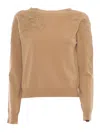 Ermanno Firenze Sweater In Brown