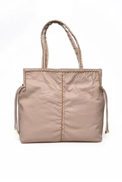 Ermanno Firenze Tanisha Tote Large - Beige In Brown