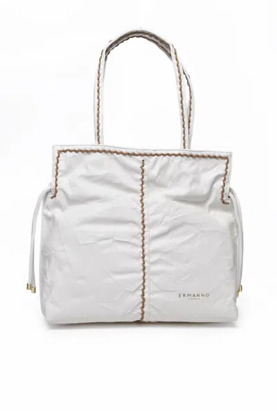 Ermanno Firenze Tanisha Tote Large - White