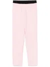 Ermanno Firenze Tapered Trousers In Pink