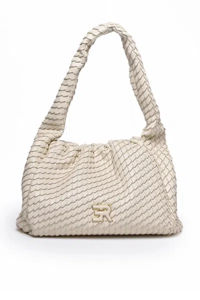 Ermanno Firenze Teagan Hobo Crossbody Bag - White In Multi
