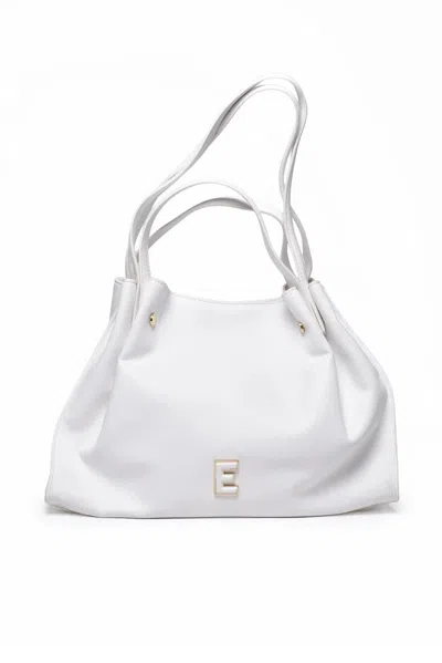 Ermanno Firenze Teresa Small Tote Bag - White