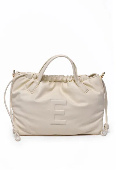 Ermanno Firenze Tinsley Tote Bag Medium - White