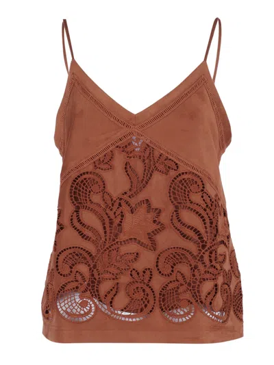 Ermanno Firenze Top In Brown