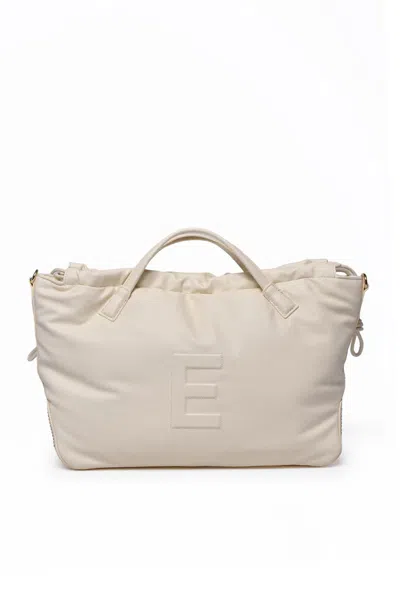 Ermanno Firenze Tote Tinsley - White