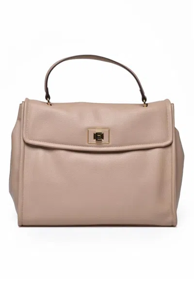 Ermanno Firenze Treasure Handbag - Beige In Pink