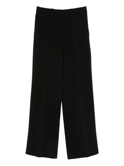 Ermanno Firenze Trousers Black In Animal Print