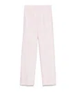 Ermanno Firenze Striped Trousers In Light Pink
