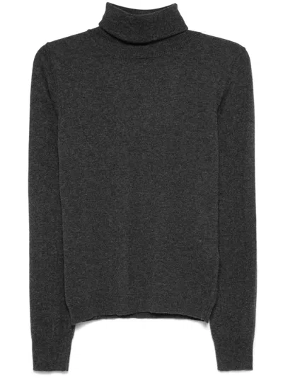 Ermanno Firenze Turtleneck Sweater In Grey