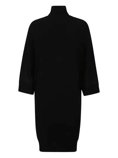 ERMANNO FIRENZE TURTLENECK WOOL DRESS