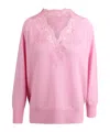 Ermanno Firenze V-neck Blouse In Pink