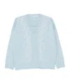 Ermanno Firenze V-neck Long-sleeved Sweater In White