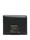 Ermanno Firenze Victoria Logo Wallet In Black