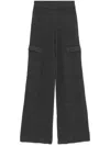 ERMANNO FIRENZE WIDE-LEG TROUSERS