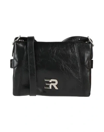 Ermanno Firenze Woman Cross-body Bag Black Size - Cow Leather