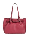 Ermanno Firenze Woman Handbag Brick Size - Textile Fibers In Red