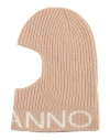 Ermanno Firenze Woman Hat Camel Size Onesize Virgin Wool
