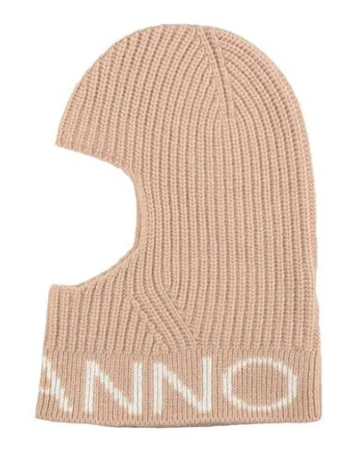 Ermanno Firenze Woman Hat Camel Size Onesize Virgin Wool