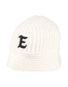 Ermanno Firenze Woman Hat Ivory Size Onesize Acrylic, Wool, Polyester, Rayon