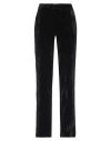 Ermanno Firenze Woman Pants Black Size 10 Polyester In Black