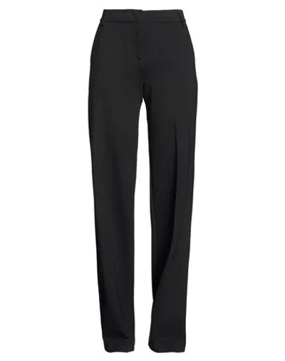 Ermanno Firenze Woman Pants Black Size 4 Viscose, Polyamide, Elastane