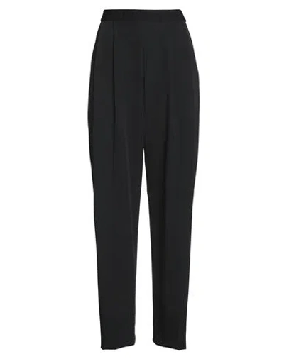Ermanno Firenze Woman Pants Black Size 8 Polyester, Elastane