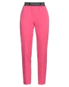 Ermanno Firenze Woman Pants Fuchsia Size 10 Polyester, Elastane, Polyamide In Pink