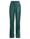 Ermanno Firenze Woman Pants Green Size 6 Polyurethane, Viscose, Polyester In Green