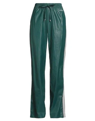 Ermanno Firenze Woman Pants Green Size 6 Polyurethane, Viscose, Polyester