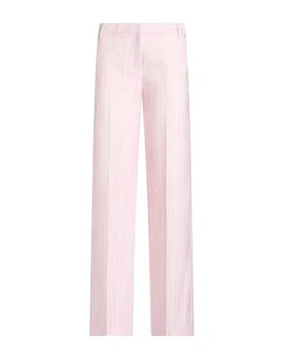 Ermanno Firenze Woman Pants Light Pink Size 2 Polyester, Elastane