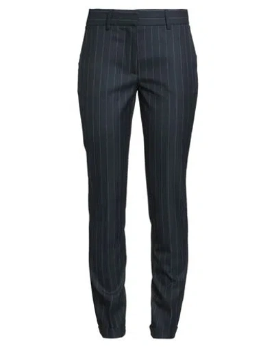 Ermanno Firenze Woman Pants Navy Size 6 Polyester, Viscose, Elastane