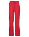 Ermanno Firenze Woman Pants Red Size 2 Polyester, Cotton, Viscose