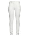 Ermanno Firenze Woman Pants White Size 6 Polyamide, Elastane In White