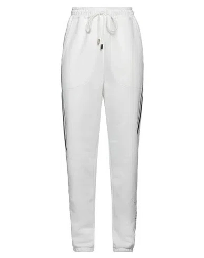 Ermanno Firenze Woman Pants White Size 8 Cotton