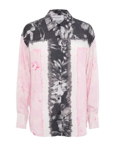 Ermanno Firenze Woman Shirt Light Pink Size 4 Viscose