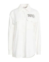 Ermanno Firenze Woman Shirt White Size 10 Cotton In White