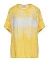 Ermanno Firenze Woman Top Yellow Size 4 Viscose In Yellow