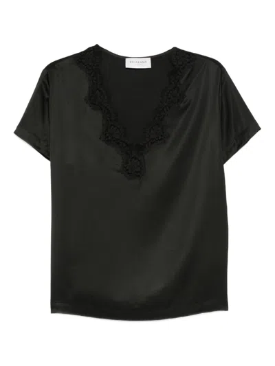 Ermanno Firenze Women's T-shirts And Polos In Black