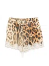 Ermanno Brown Viscose Shorts In Brown