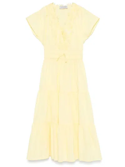 Ermanno Mini Dress For Women In Yellow