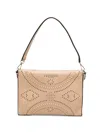 Ermanno Polyurethane Pouch In Neutral