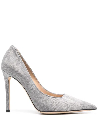 Ermanno Scervino Seulgi Pumps 105mm In Grey