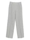 Ermanno Scervino ウールブレンド パンツ In Gray