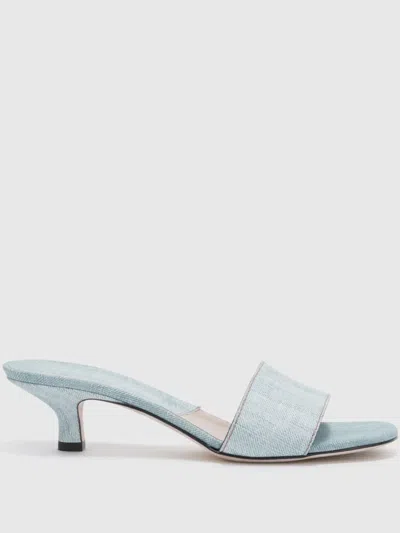 Ermanno Scervino 40mm Emy Mules In Blue