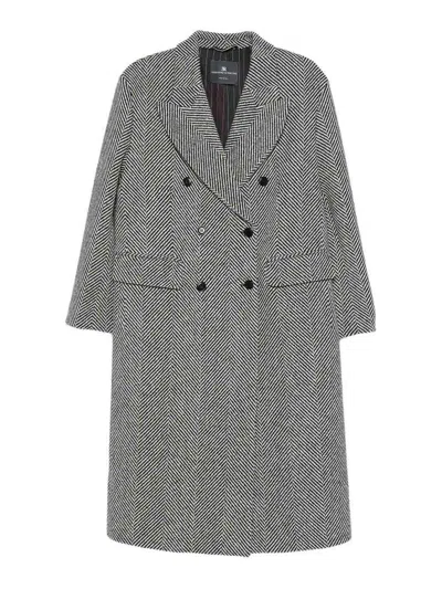 ERMANNO SCERVINO DOUBLE-BREASTED COAT