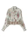 Ermanno Scervino Abstract Patterned Shirt With Button Closure