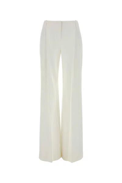Ermanno Scervino Acetate-viscose Wide-leg Trousers In White