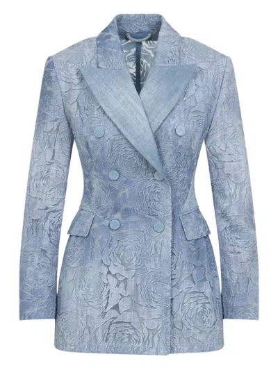 ERMANNO SCERVINO ALL-OVER FLORAL BLAZER