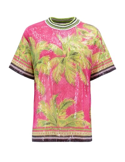 Ermanno Scervino All Over Print Crew Neck T-shirt