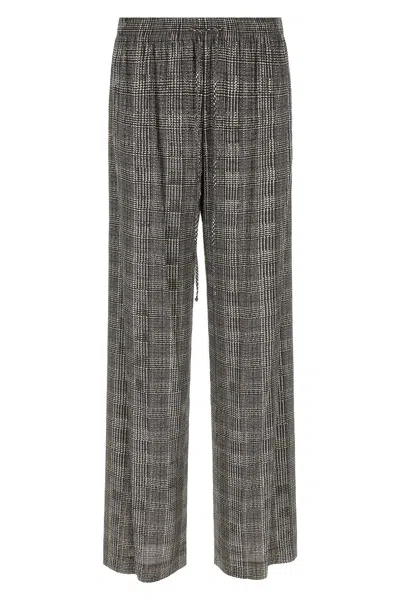 Ermanno Scervino All-over Crystal Pants In Grau